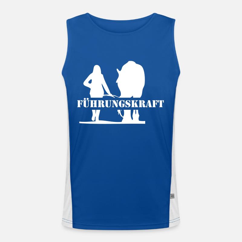 executive Men's Functional Contrast Tank Top 