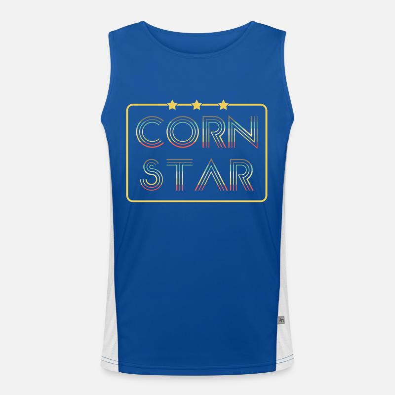 Corn Star Cornhole Débardeur respirant contrasté Homme 