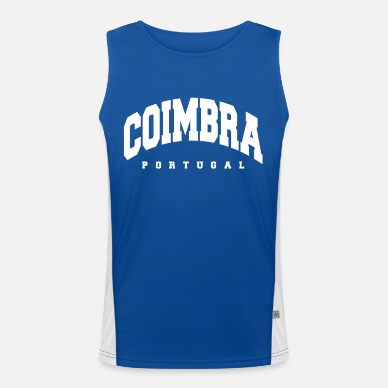 Coimbra Funktionelles Kontrast-Tank Top für Männer 