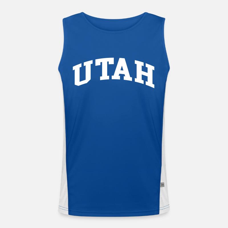 Utah Men's Functional Contrast Tank Top 