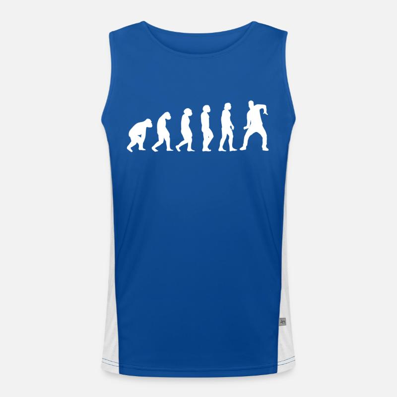 Breakdance Dancing Dancers Breakdancer Dancesport Men's Functional Contrast Tank Top 