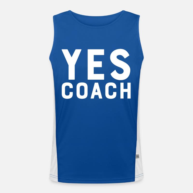 Ja Coach Funktionelles Kontrast-Tank Top für Männer 