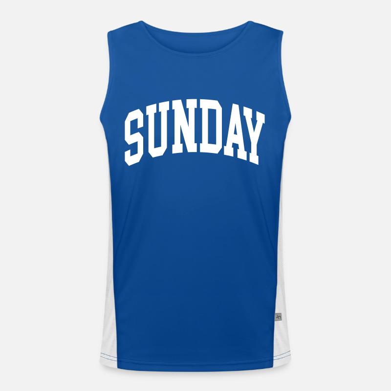 Dimanche Débardeur respirant contrasté Homme 