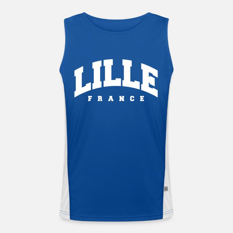 Lille Men's Functional Contrast Tank Top 