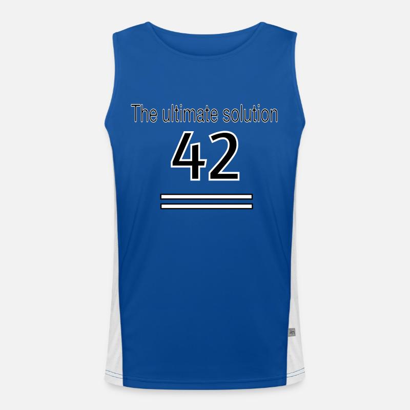 La solution ultime Débardeur respirant contrasté Homme 