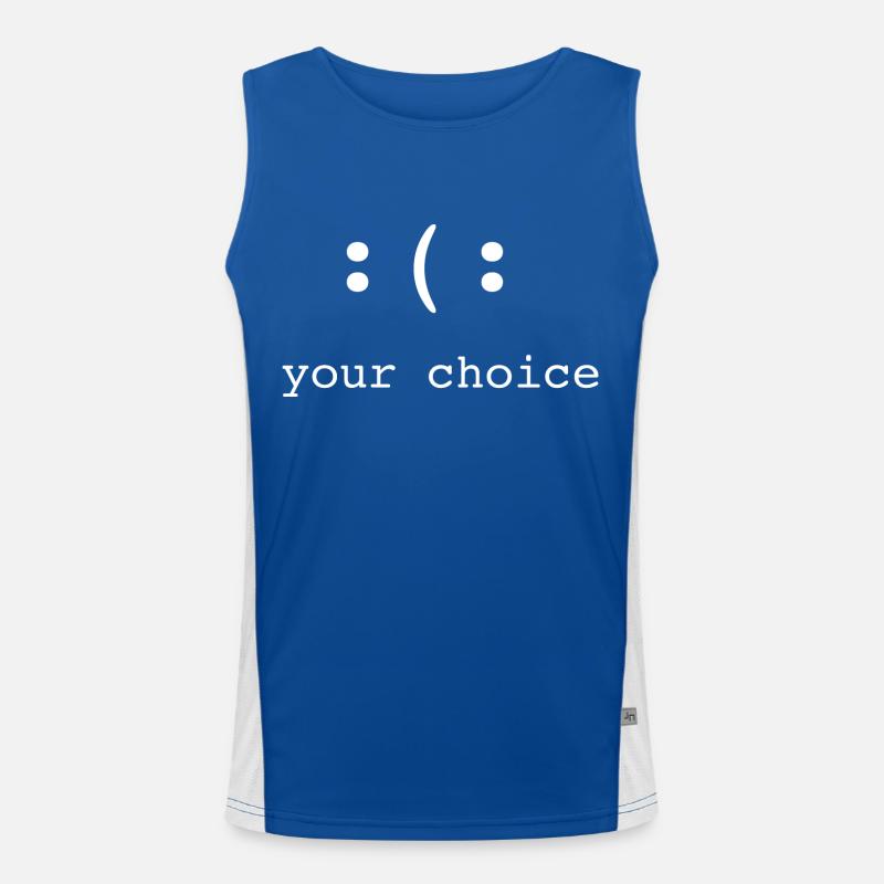 yourchoice Funktionelles Kontrast-Tank Top für Männer 