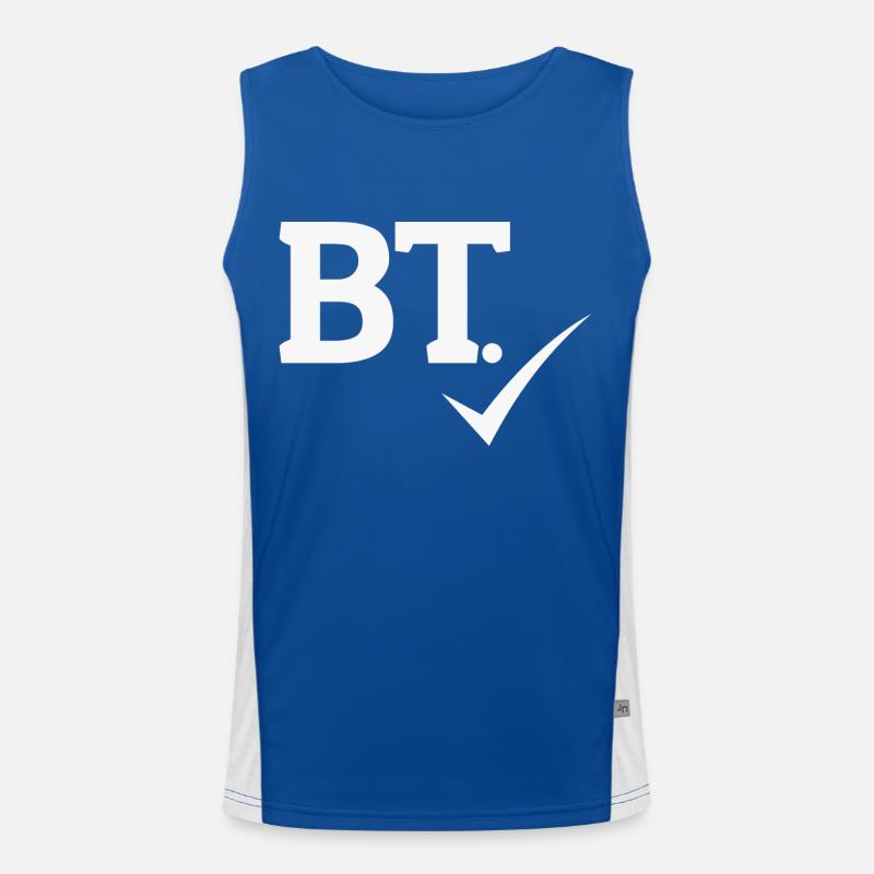 BT. Look like Nice Funktionelles Kontrast-Tank Top für Männer 