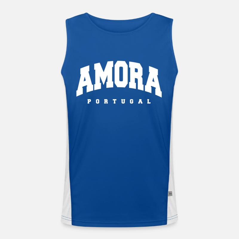 Amora Débardeur respirant contrasté Homme 