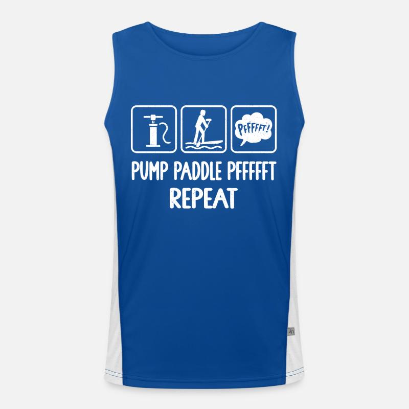 Stand up paddle, Stand up paddle, PAGAY, Débardeur respirant contrasté Homme 