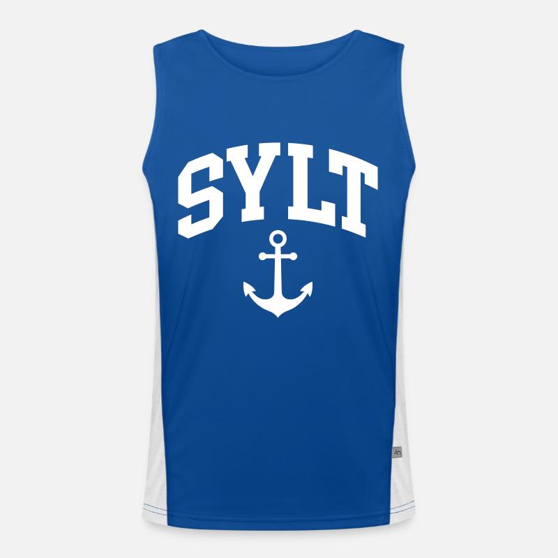 Sylt Débardeur respirant contrasté Homme 