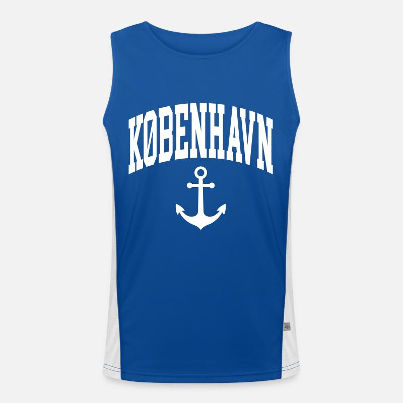 Copenhagen Men's Functional Contrast Tank Top 