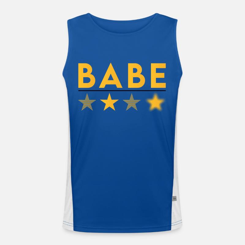 Babe Men's Functional Contrast Tank Top 