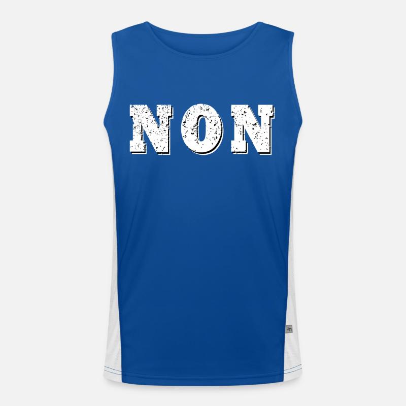 NO Men's Functional Contrast Tank Top 