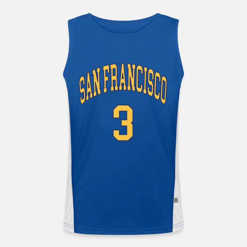 San Francisco 3 Débardeur respirant contrasté Homme 