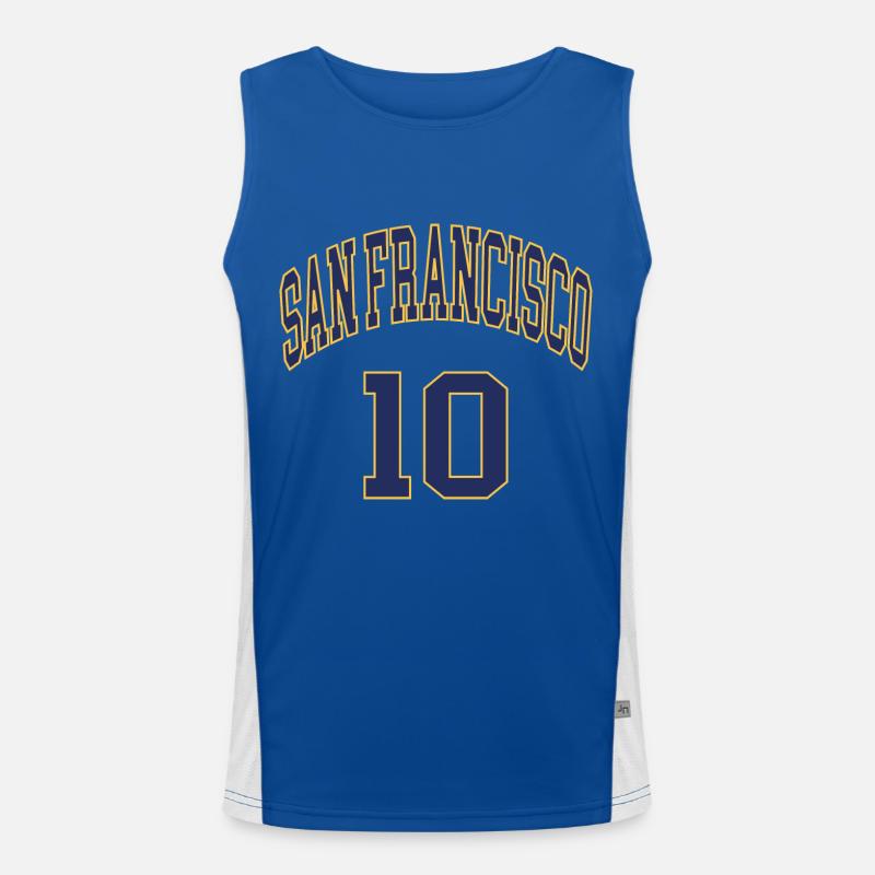 San Francisco 10 Débardeur respirant contrasté Homme 