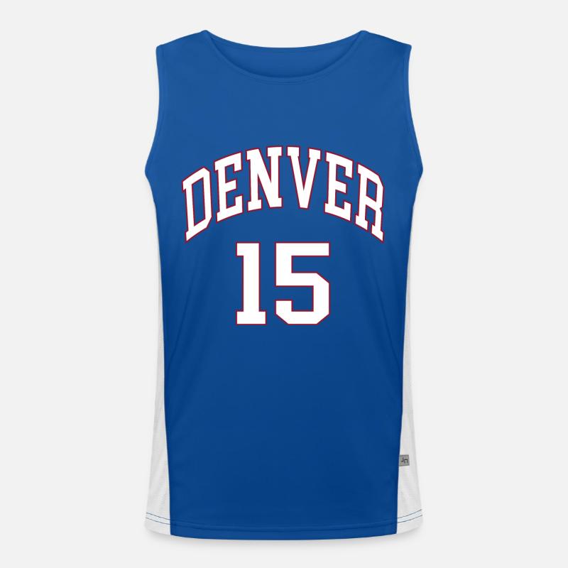 Denver 15 Funktionelles Kontrast-Tank Top für Männer 