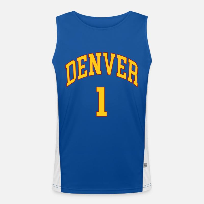 Denver 1 Men's Functional Contrast Tank Top 