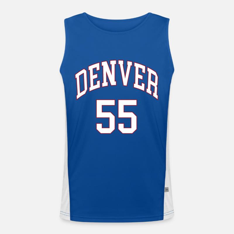 Denver 55 Funktionelles Kontrast-Tank Top für Männer 