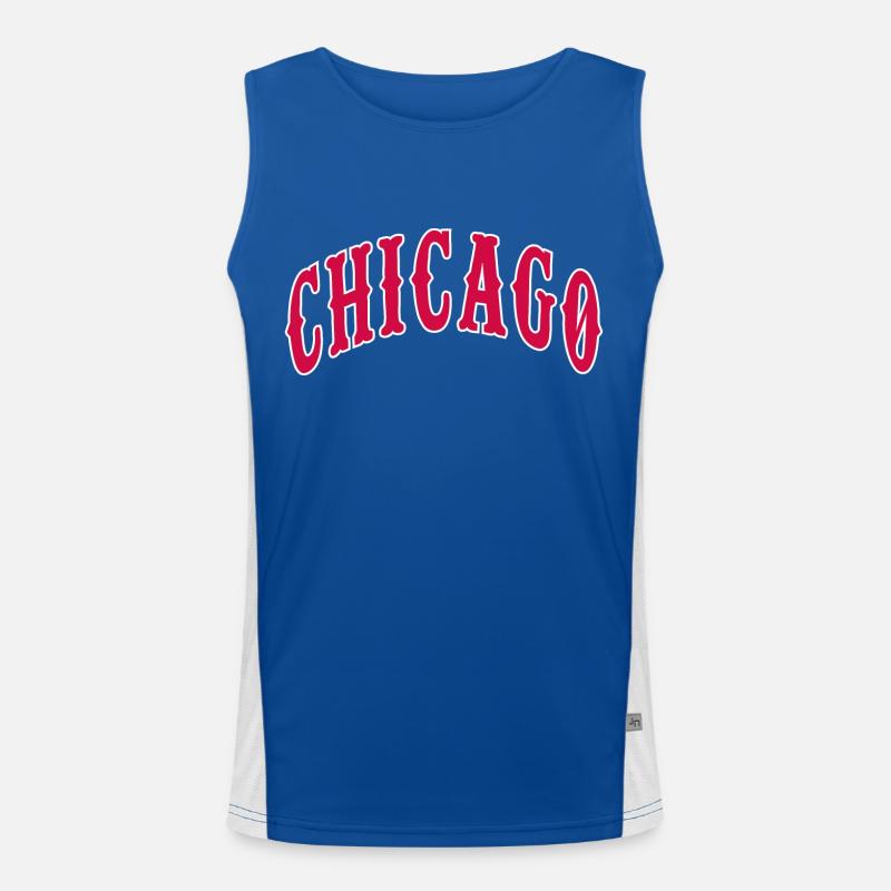 Chicago Men's Functional Contrast Tank Top 