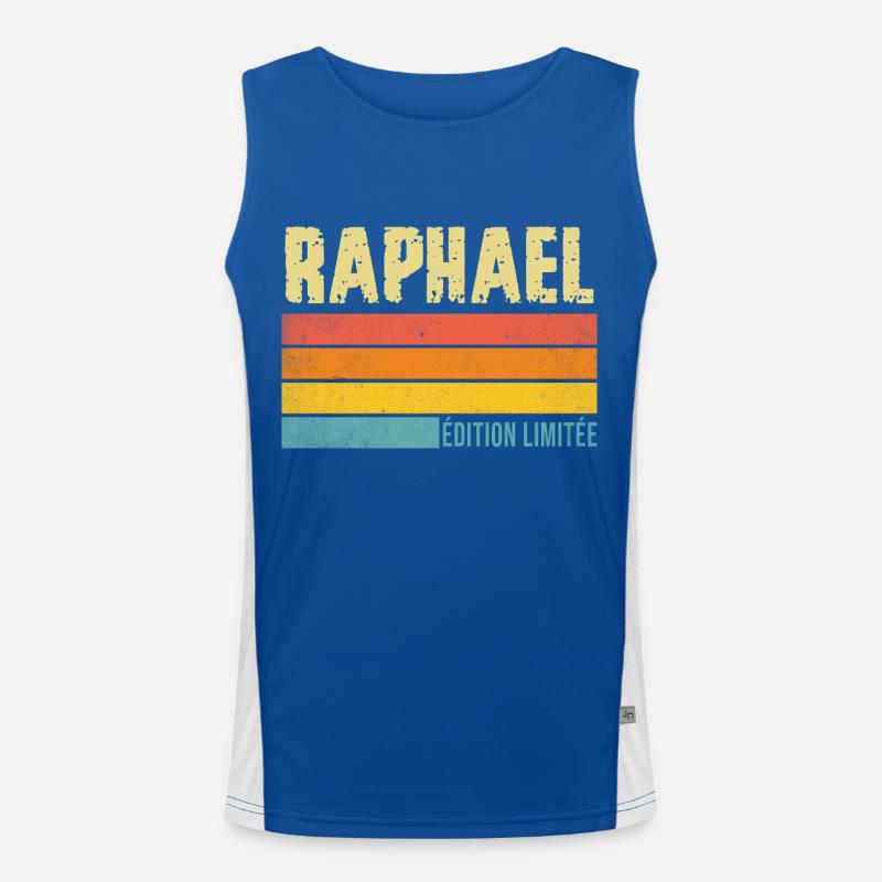 RAPHAËL édition limitée Débardeur respirant contrasté Homme 