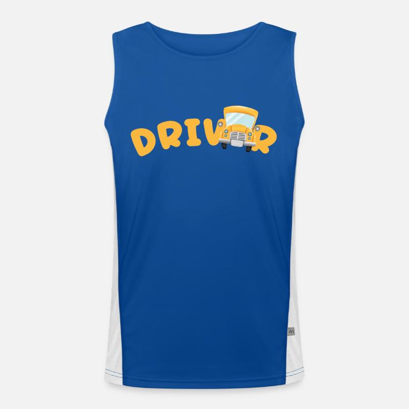 Driver Men's Functional Contrast Tank Top 
