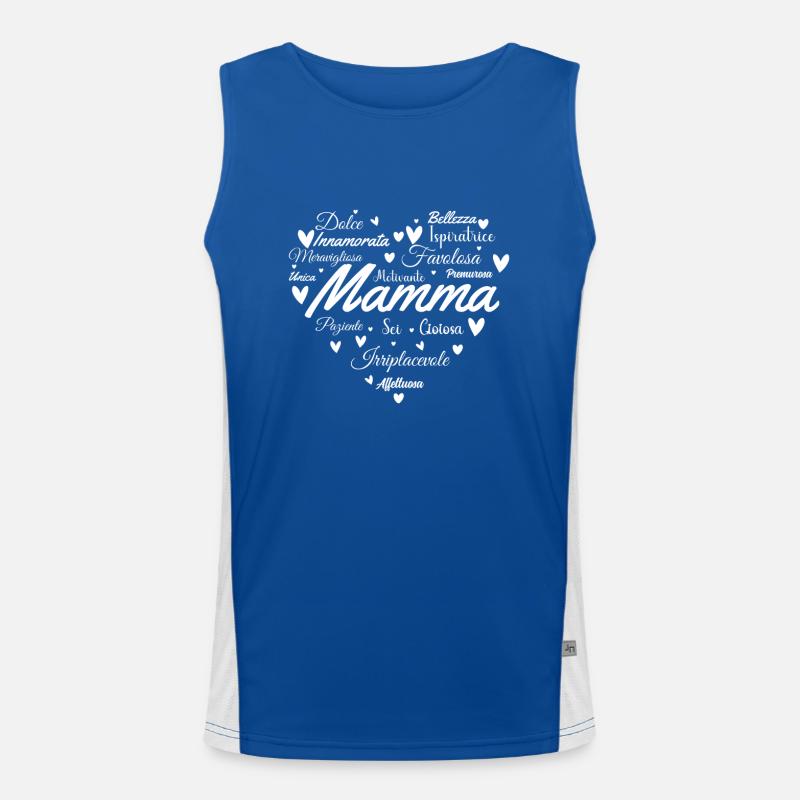 ES Muttertag WIR Funktionelles Kontrast-Tank Top für Männer 