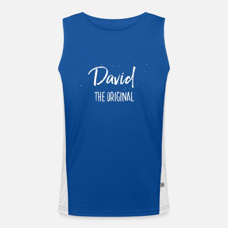 David Funktionelles Kontrast-Tank Top für Männer 