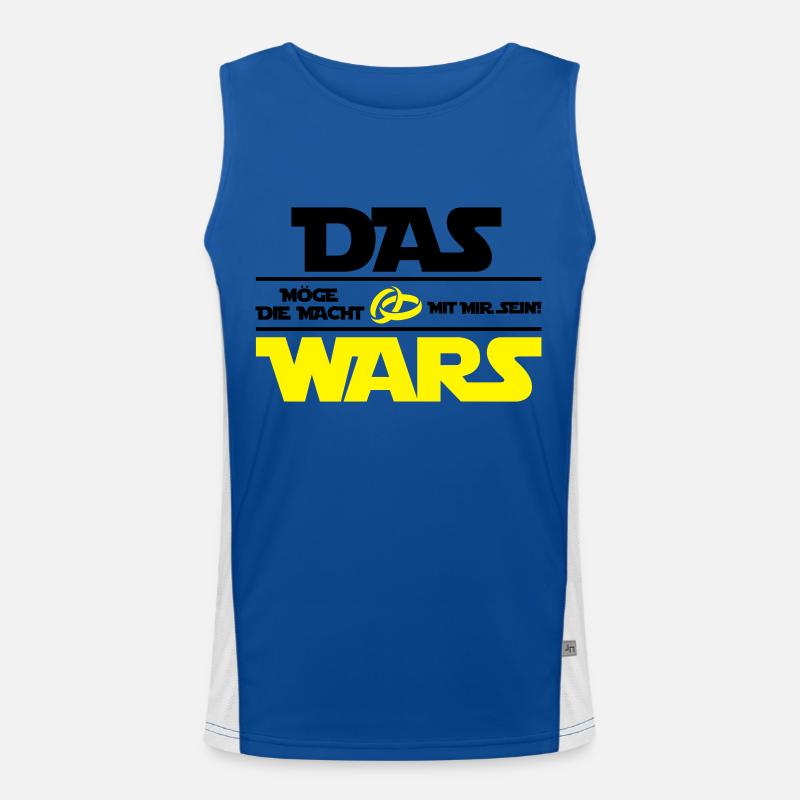 das_wars_02 Funktionelles Kontrast-Tank Top für Männer 