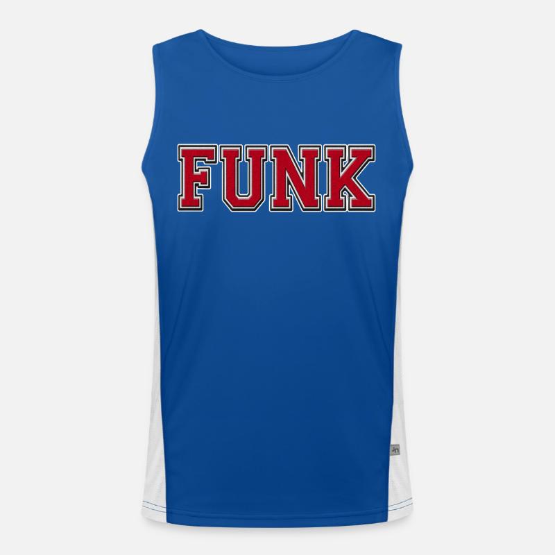 Funk Grand Débardeur respirant contrasté Homme 
