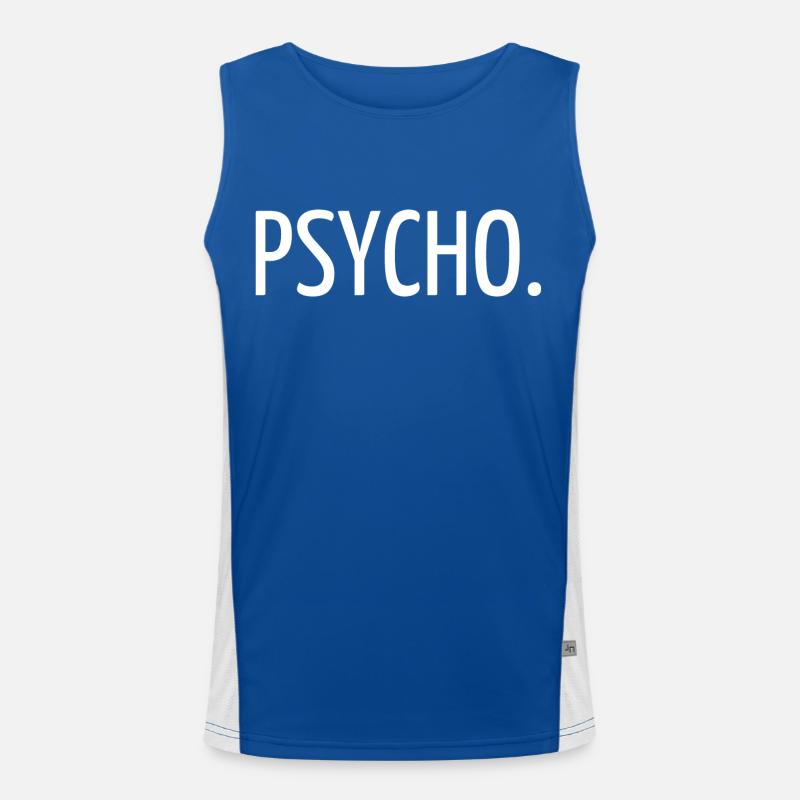 Psycho Men's Functional Contrast Tank Top 