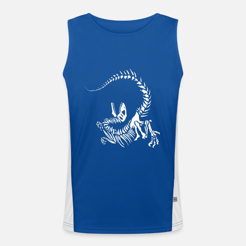 Squelette de raptor Débardeur respirant contrasté Homme 