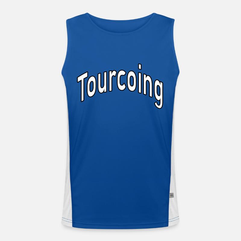 Tourcoing Funktionelles Kontrast-Tank Top für Männer 