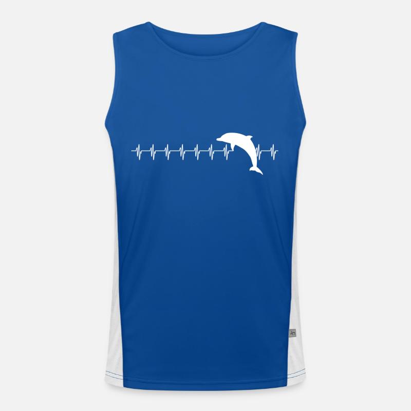 dolphin Men's Functional Contrast Tank Top 