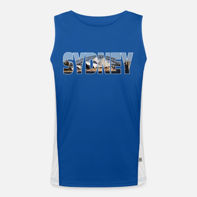 Sydney Débardeur respirant contrasté Homme 