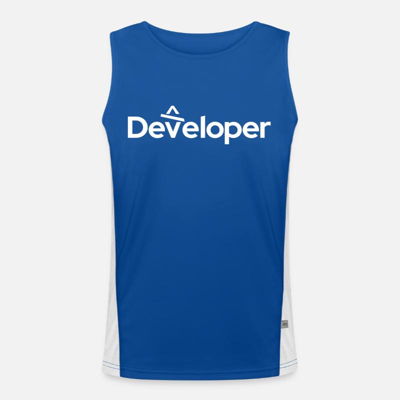 Developer - Entwickler Men's Functional Contrast Tank Top 