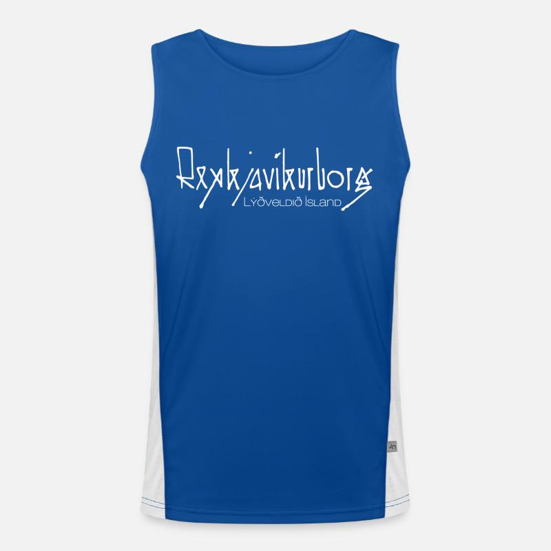 reykjavíkurborg [R] Funktionelles Kontrast-Tank Top für Männer 