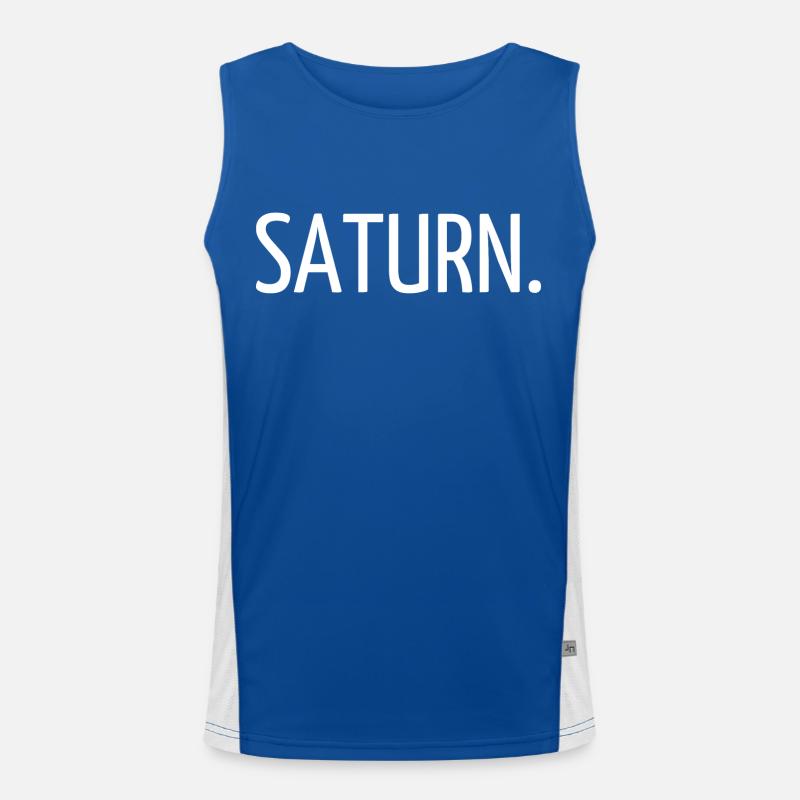 Saturn. Men's Functional Contrast Tank Top 