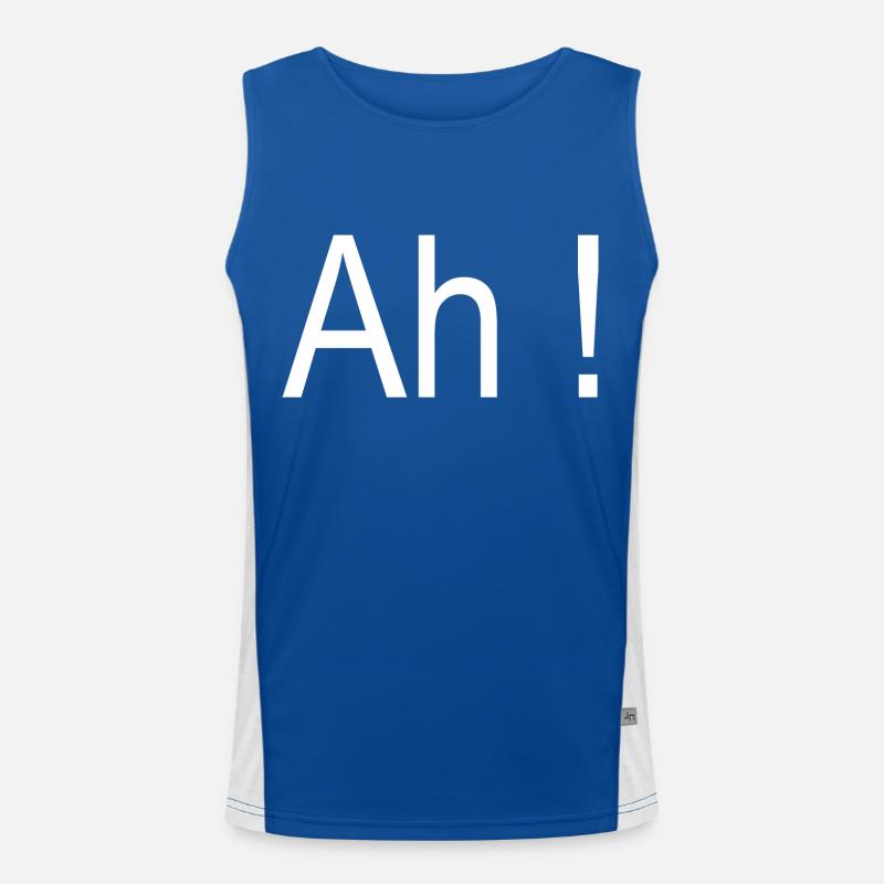 Oh, how funny it is Men's Functional Contrast Tank Top 