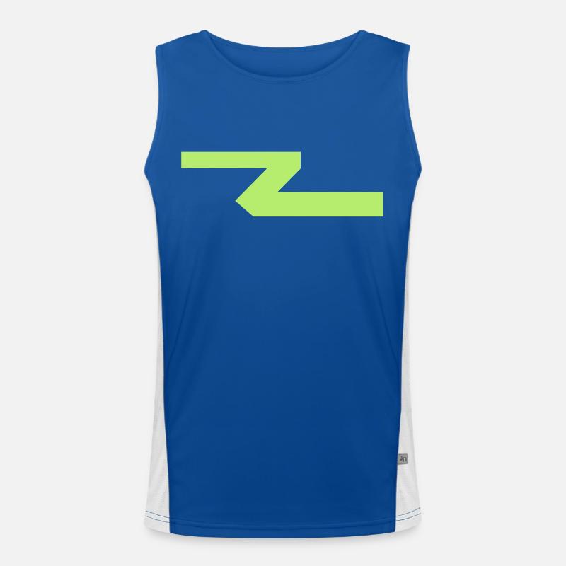 strich Funktionelles Kontrast-Tank Top für Männer 