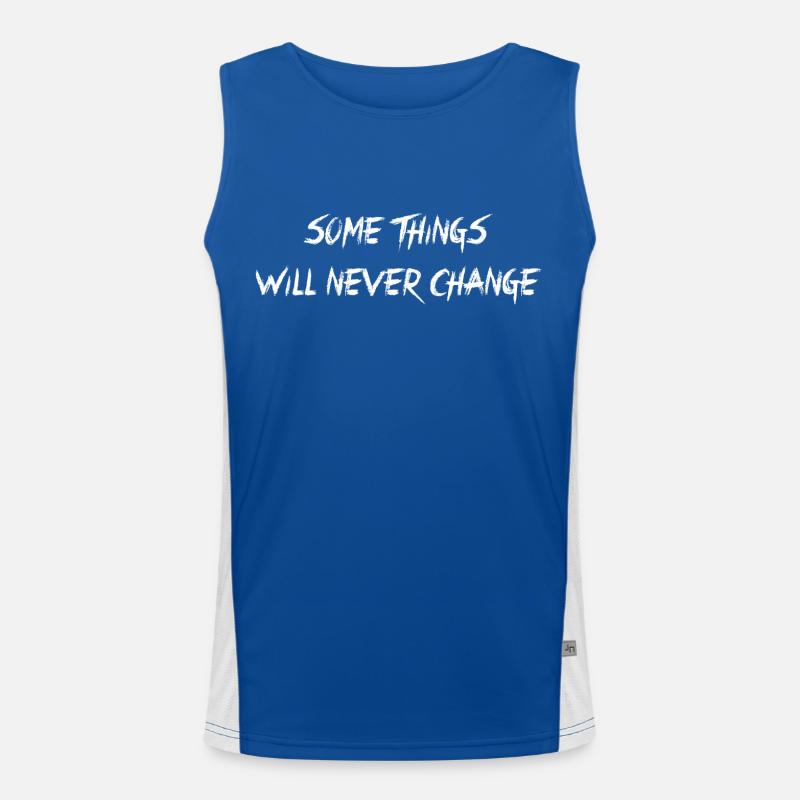 SQL pixelart backside Funktionelles Kontrast-Tank Top für Männer 