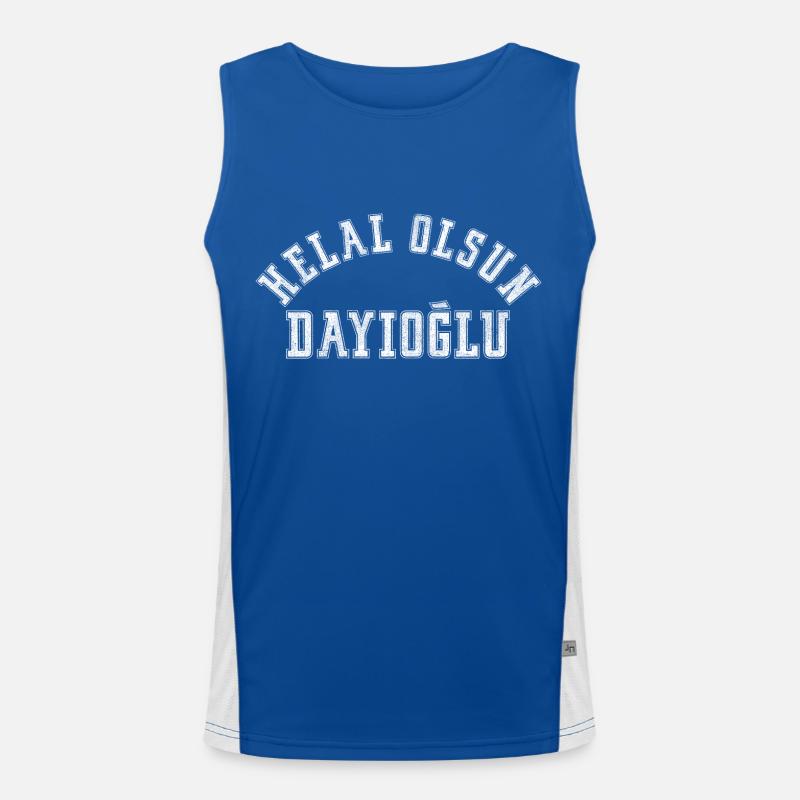 Helal Olsun Funktionelles Kontrast-Tank Top für Männer 