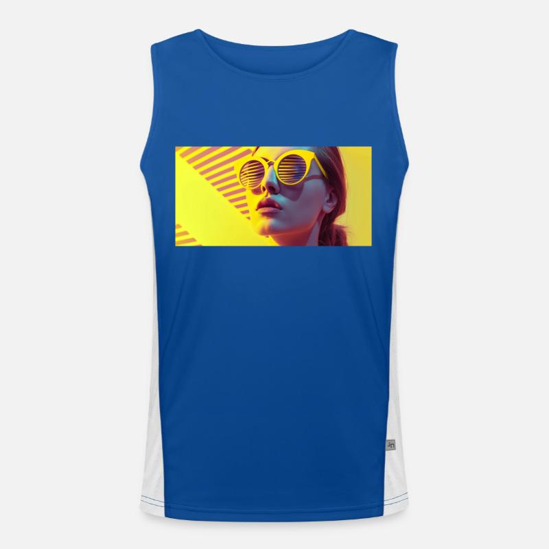 Réflexions d’été Débardeur respirant contrasté Homme 