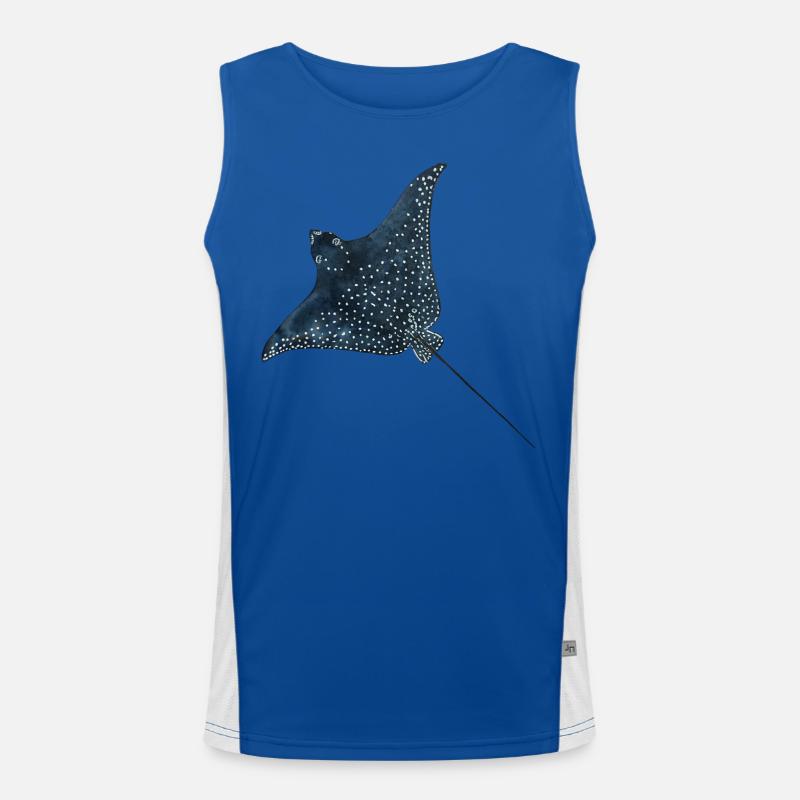 Rays Eagle Rays Stingrays Reef Plongée Débardeur respirant contrasté Homme 