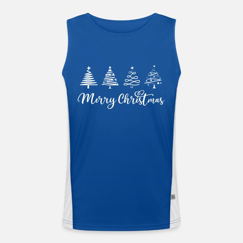 Joyeux Noël Débardeur respirant contrasté Homme 
