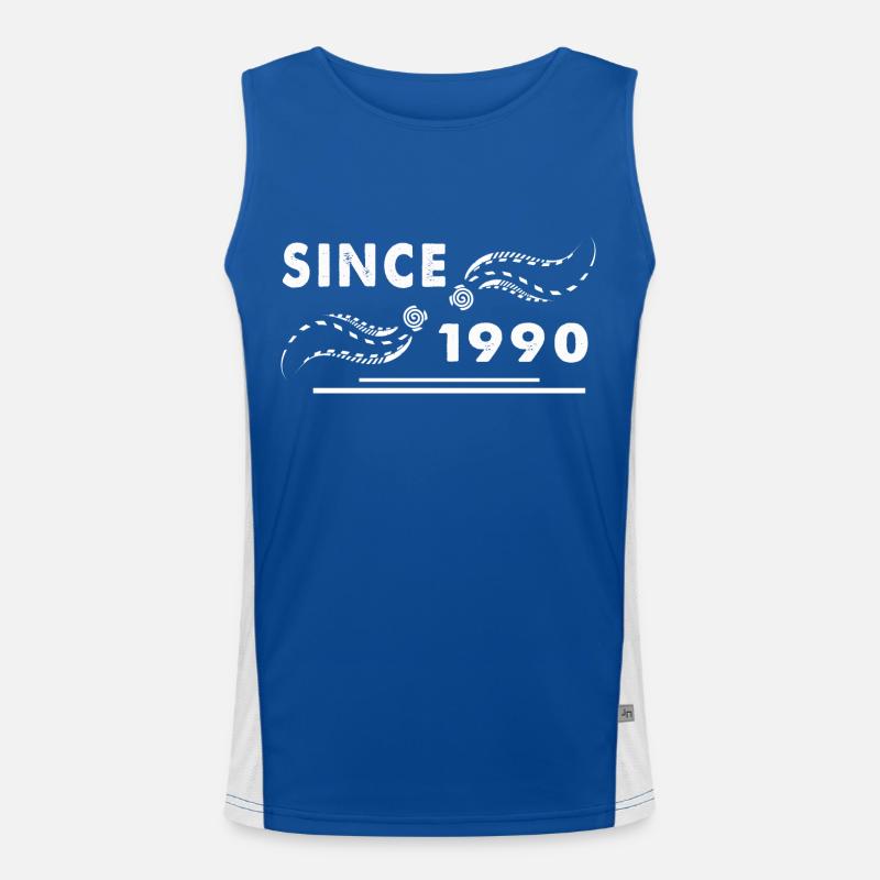 SINCE 1990 Men's Functional Contrast Tank Top 