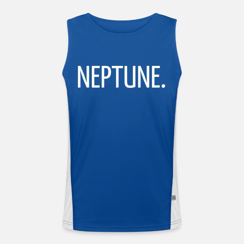 Neptun. Funktionelles Kontrast-Tank Top für Männer 