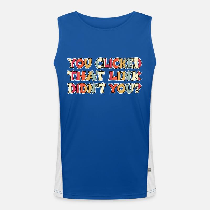 Codes Birthday Joke Computer Hacking Code Men's Functional Contrast Tank Top 