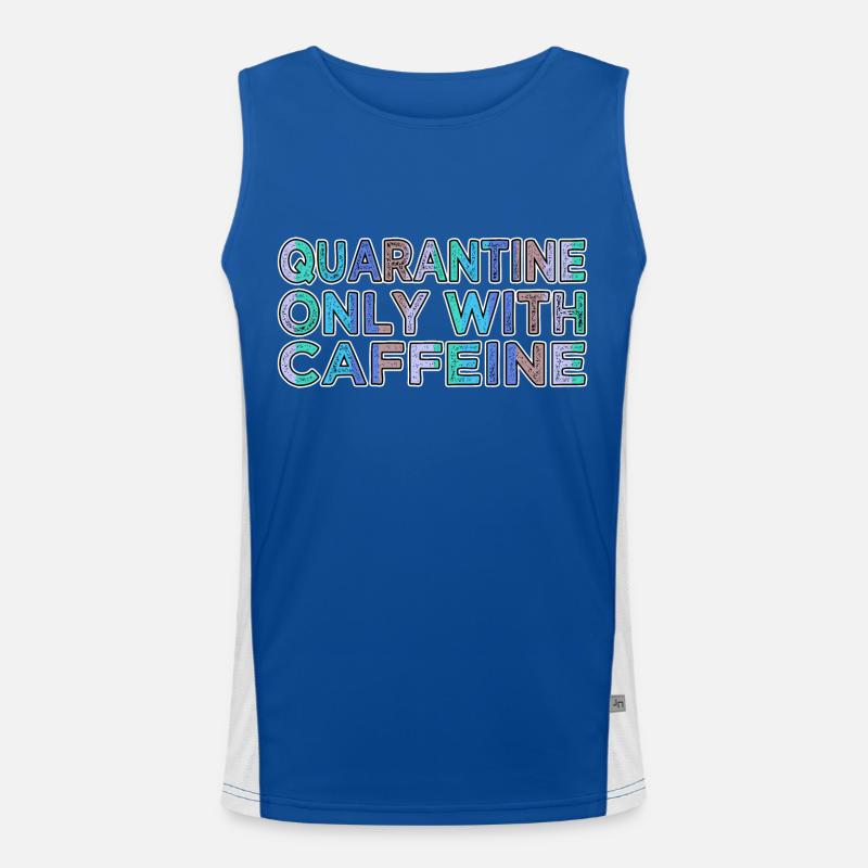 roastedbeans coffee birthday present happy Funktionelles Kontrast-Tank Top für Männer 