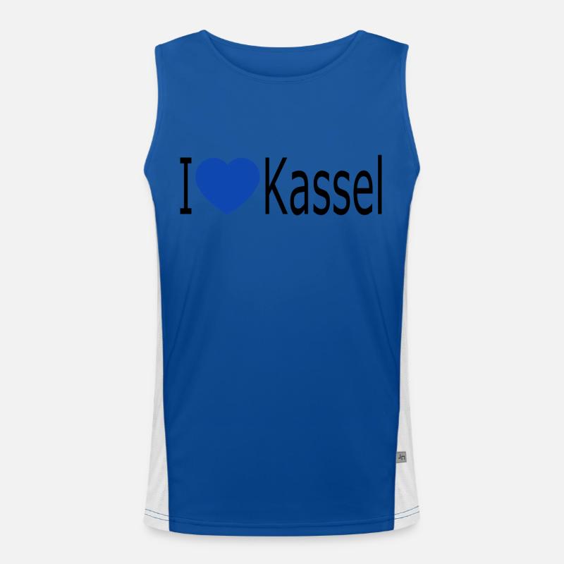 J’adore Kassel Débardeur respirant contrasté Homme 