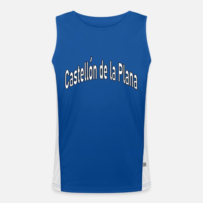Castellón de la Plana Débardeur respirant contrasté Homme 